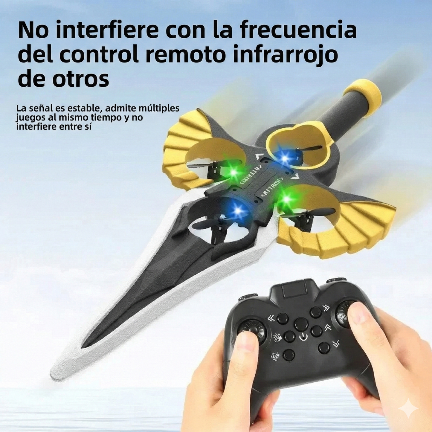 🛫 FlyMagic™ Dron Espada Voladora