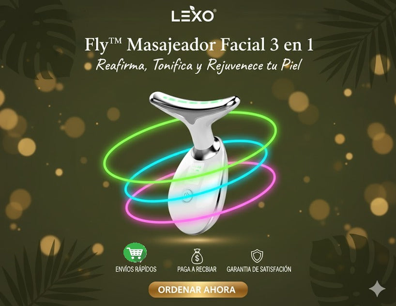 Fly™ Masajeador Facial 3 en 1 + 🎁